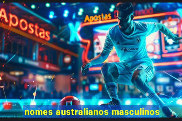 nomes australianos masculinos